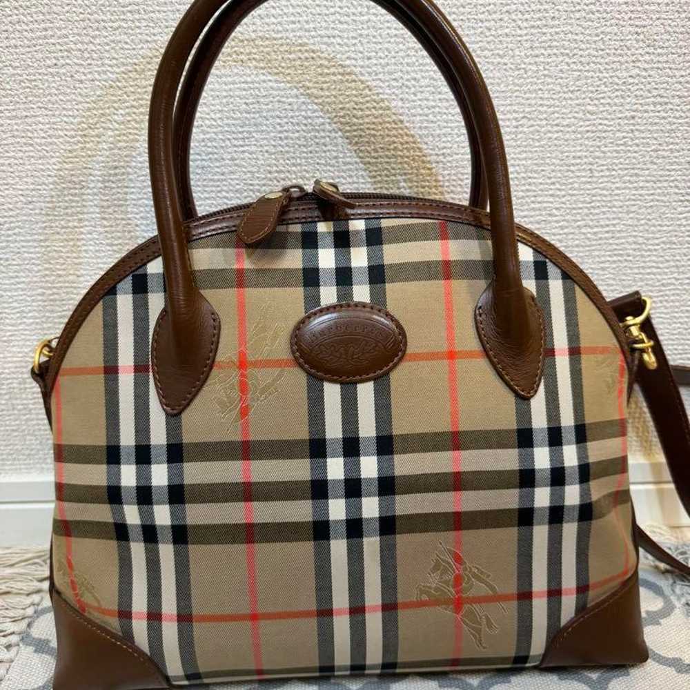 Burberry Burberry check shoulder bag 2way - image 3