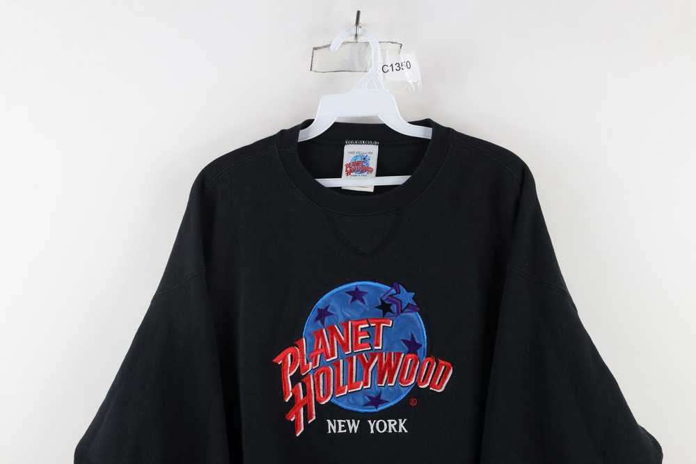 Vintage Vintage 90s Planet Hollywood New York Swe… - image 2