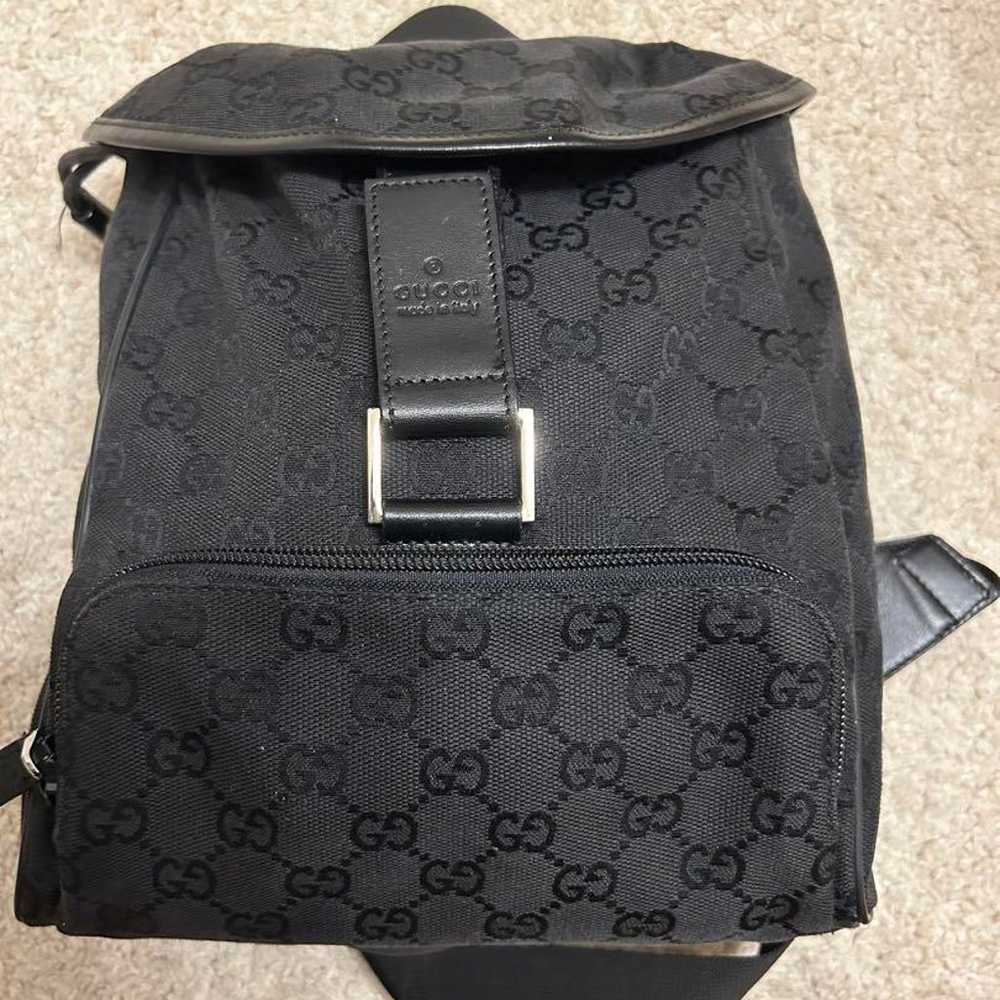 Brand new Gucci GG canvas leather genuine leather… - image 1