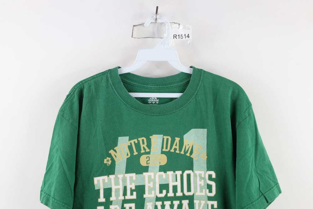 Adidas × Vintage Vintage Adidas Out Notre Dame Un… - image 2