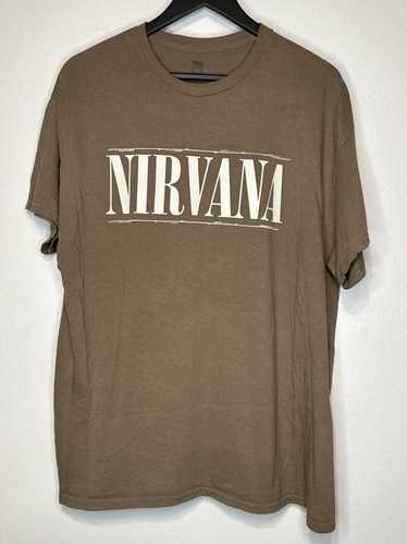 Band Tees × Nirvana Nirvana 2021 Smiley Face Spell