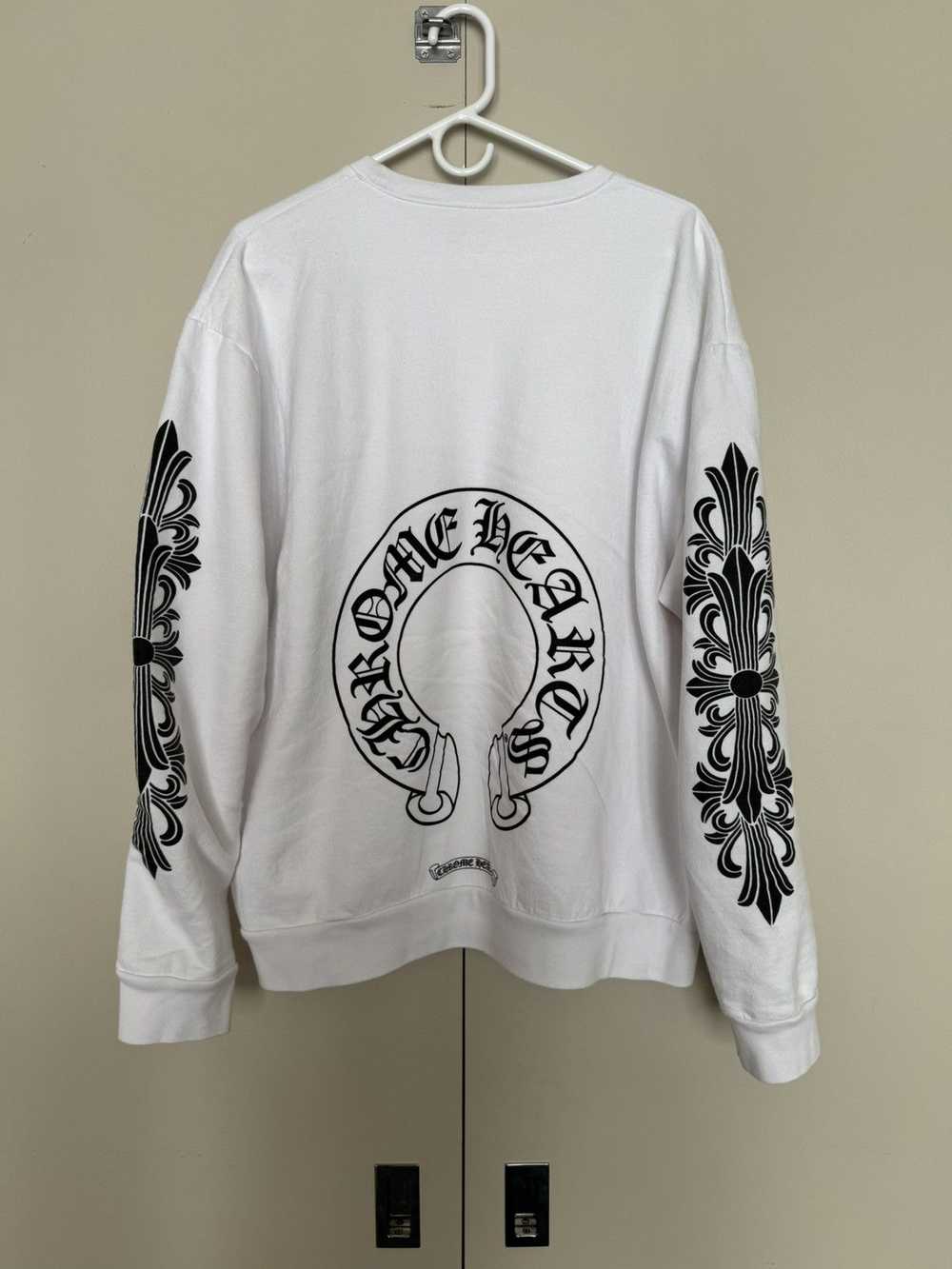 Chrome Hearts Chrome Hearts Horseshoe Crewneck - image 2