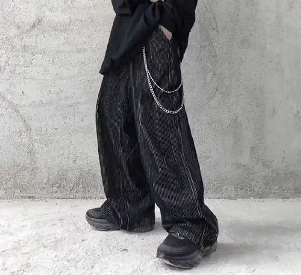 Japanese Brand × Vintage Velvet oversize pants - image 1