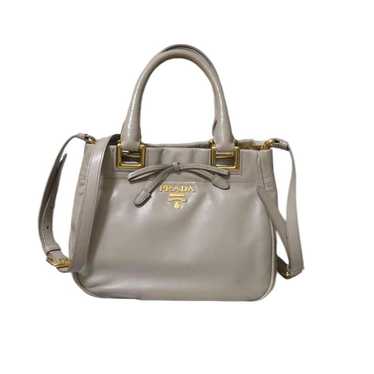 Prada Gray Shoulder Bag - image 1