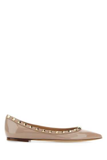 Valentino Garavani Light Pink Leather Rockstud Bal