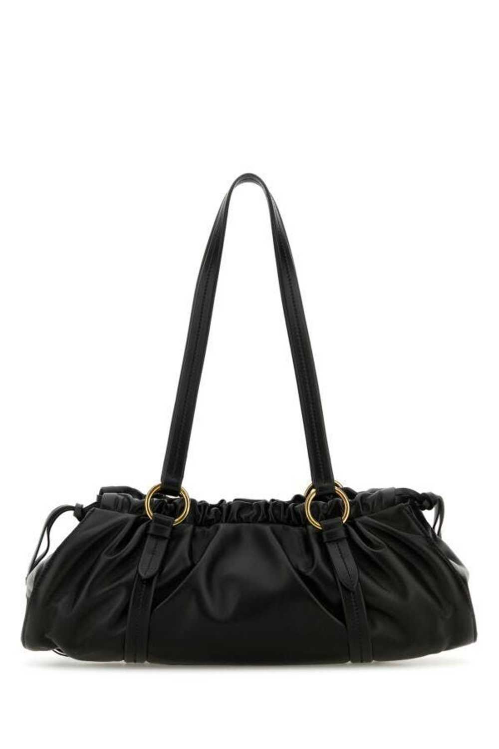 Miu Miu Black Leather Shoulder Bag - image 5