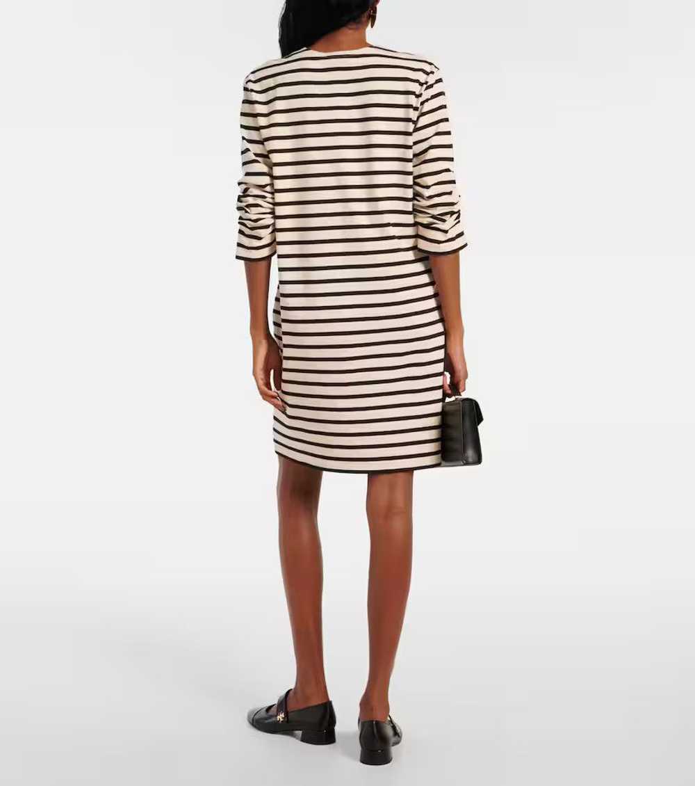 Tory Burch o1s22i1n1024 Striped Cotton Dress in B… - image 4