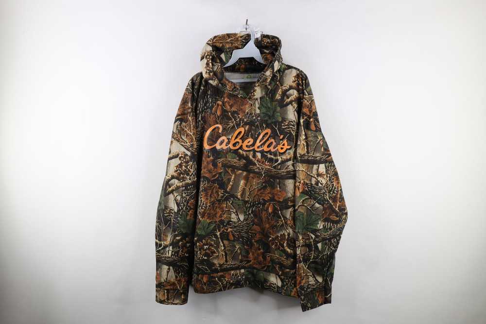 Cabelas × Vintage Vintage Cabelas Spell Out Camou… - image 1