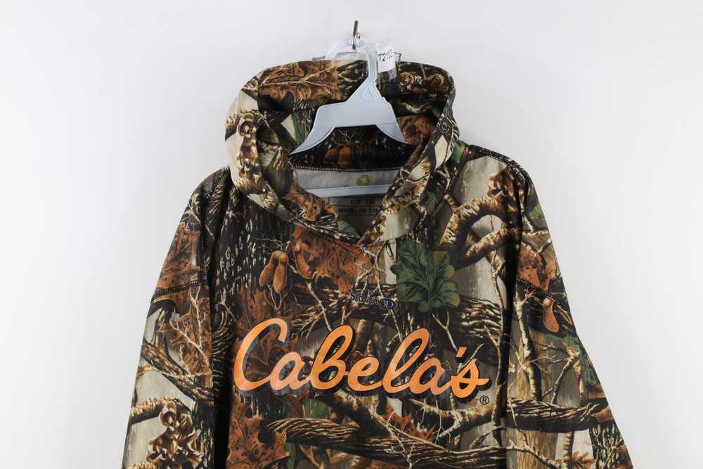 Cabelas × Vintage Vintage Cabelas Spell Out Camou… - image 2