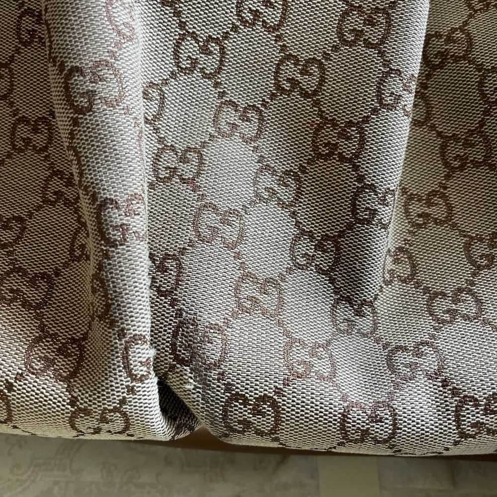 Gucci Sukey Chestnut Handbag Authentic - image 3