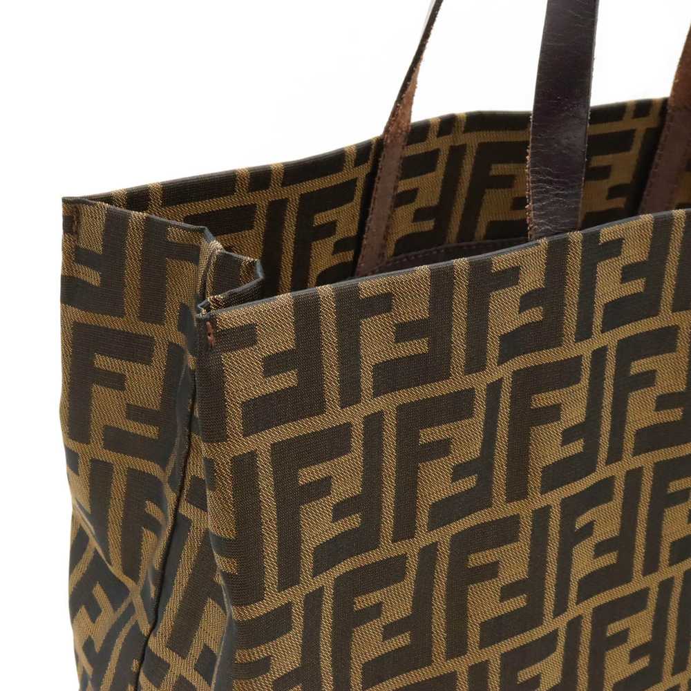 Bag Fendi Zucca Pattern Tote Shoulder Nylon Canva… - image 6