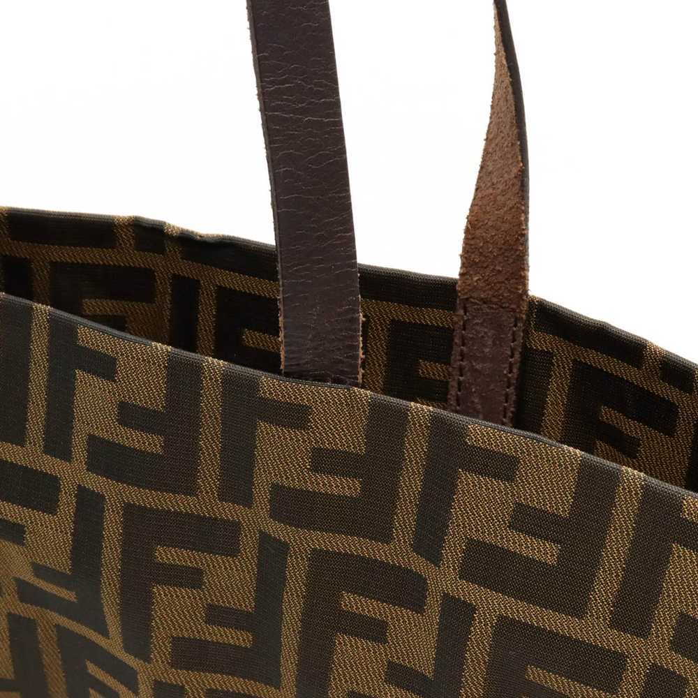 Bag Fendi Zucca Pattern Tote Shoulder Nylon Canva… - image 7