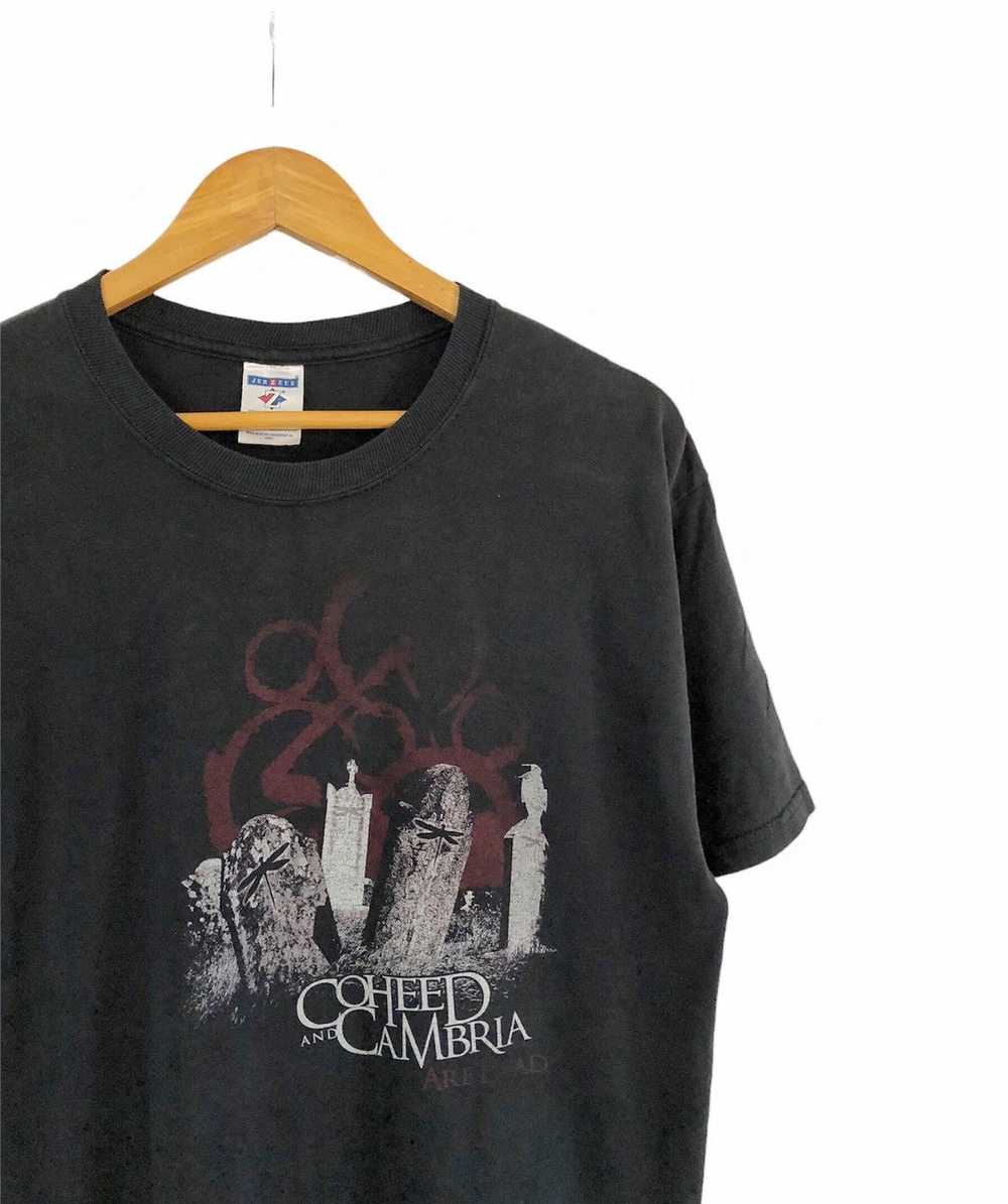 Band Tees × Rock Tees × Vintage 2000s COHEED AND … - image 6