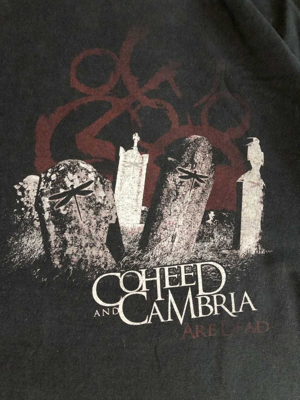 Band Tees × Rock Tees × Vintage 2000s COHEED AND … - image 8