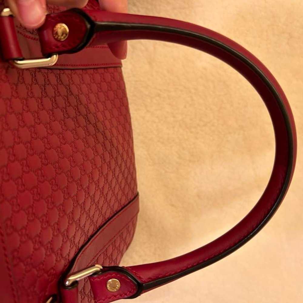 GUCCI Micro GG handbag with shoulder strap - image 10