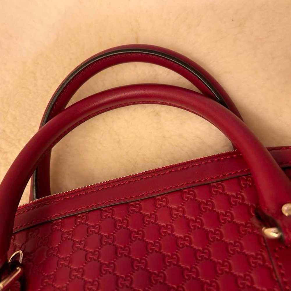 GUCCI Micro GG handbag with shoulder strap - image 9