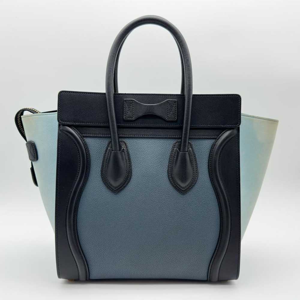 【Mint Condition】Celine Luggage Micro Shopper Navy… - image 2