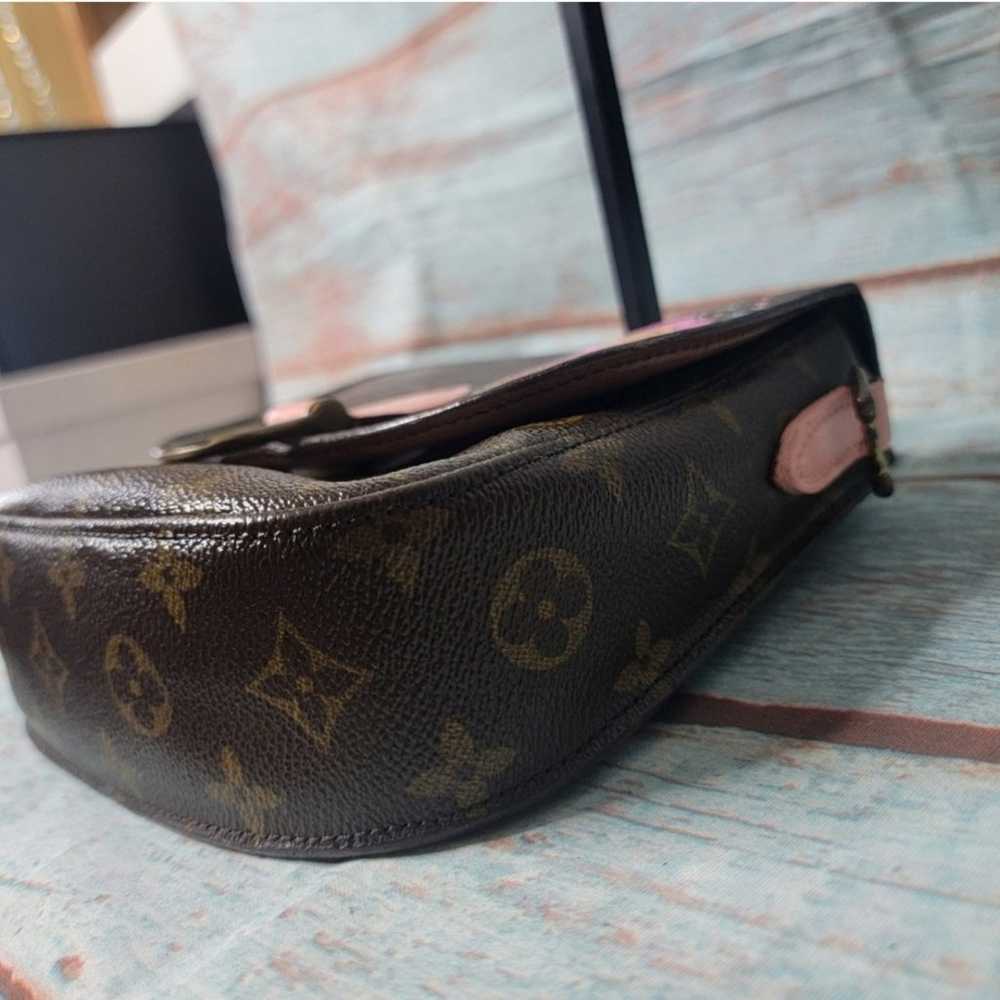 Authentic Louis Vuitton Monogram Saint Cloud MM b… - image 8