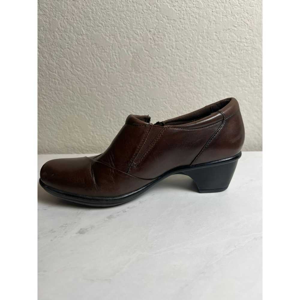 Clarks Bendables Women’s Brown Leather Wish Hope … - image 8