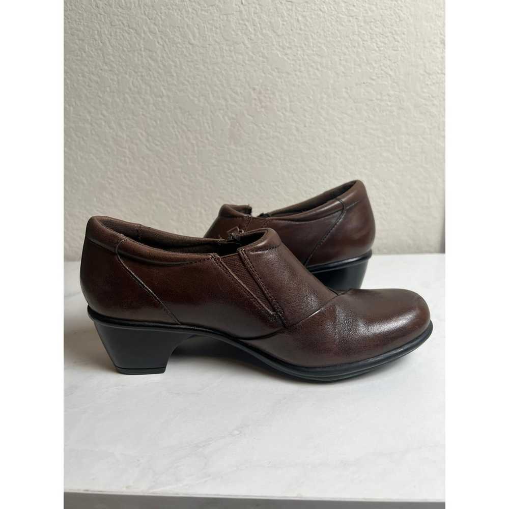 Clarks Bendables Women’s Brown Leather Wish Hope … - image 9