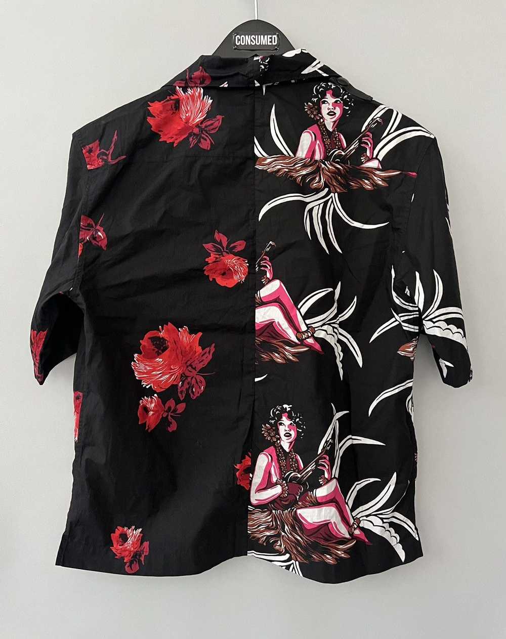 Prada Prada Double Match Hawaiian Floral Bowling … - image 4