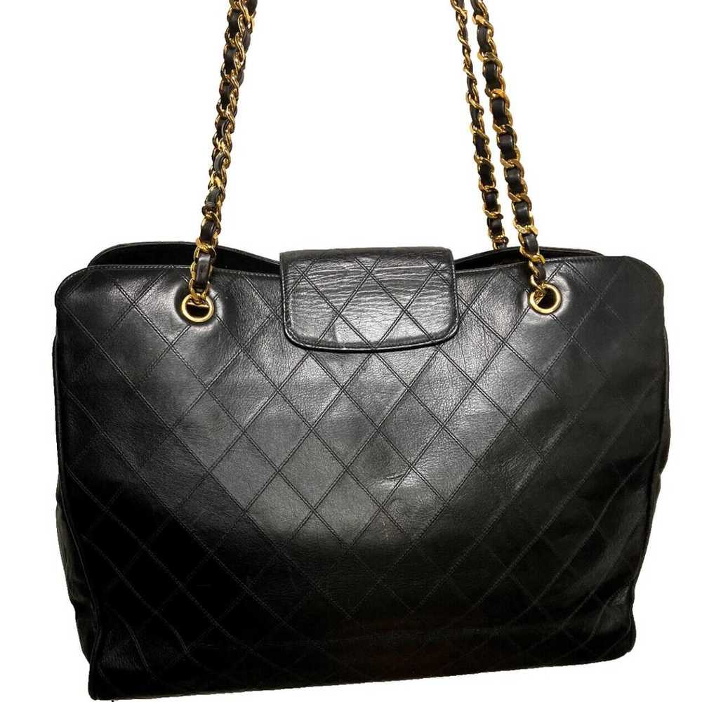 Chanel Leather travel bag - image 2