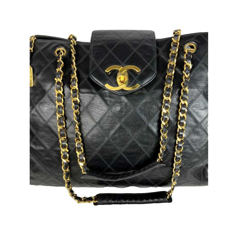 Chanel Leather travel bag - image 3