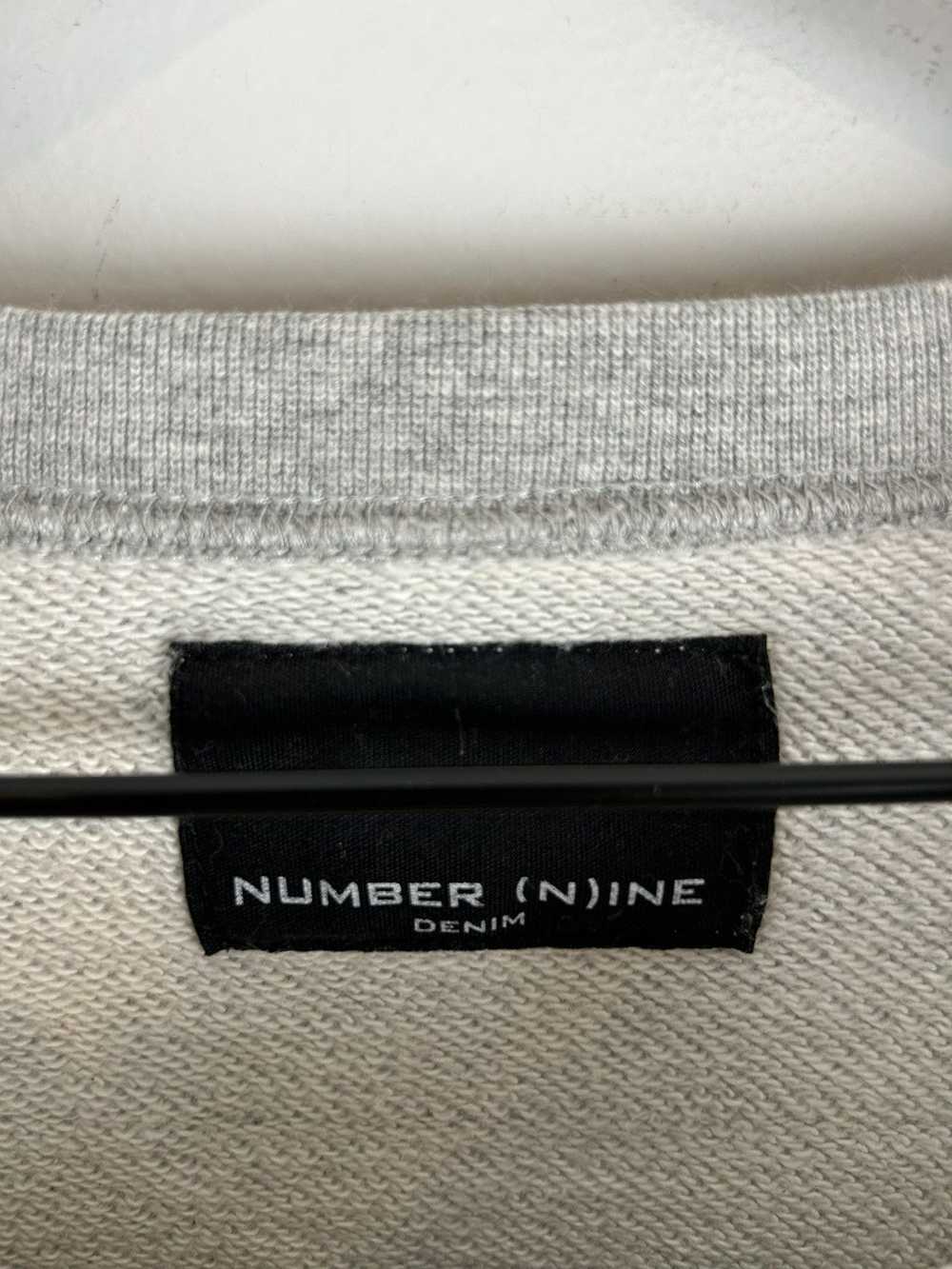 Number (N)ine Number Nine Back Logo Sweatshirt - image 8