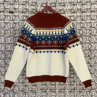 Vintage Vintage JCPenney knit fair isle heavy swea