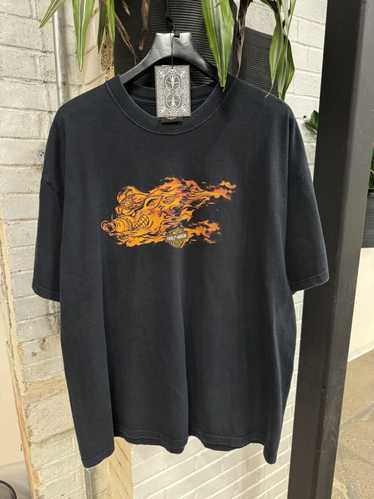 Harley Davidson Harley Davidson Flame Hog T-Shirt 