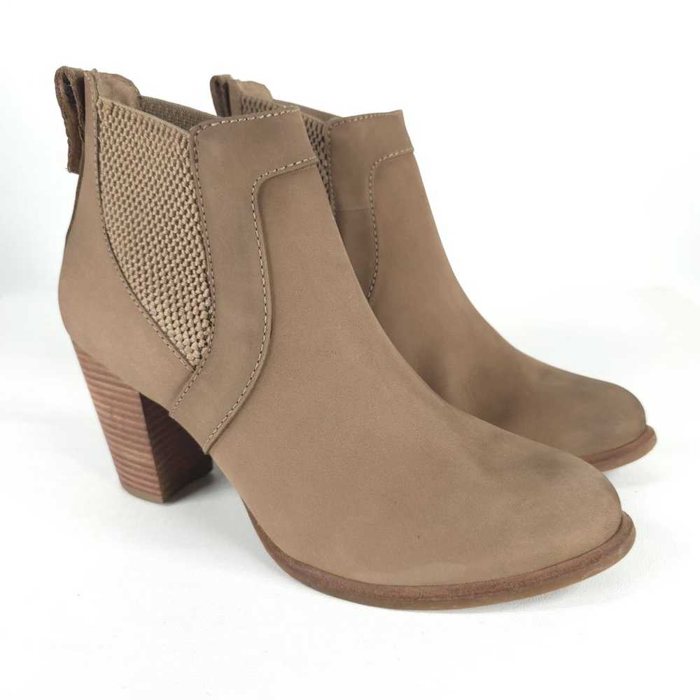 UGG Ankle Cobie Nubuck Leather Heel Chelsea Booti… - image 3