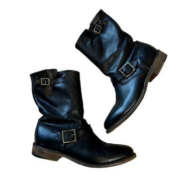 Walk-Over Vintage Collection  Leather Moto Boots … - image 1