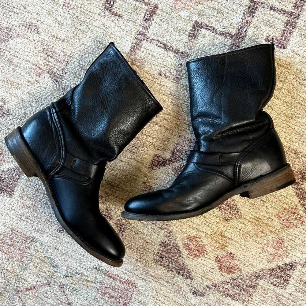 Walk-Over Vintage Collection  Leather Moto Boots … - image 2