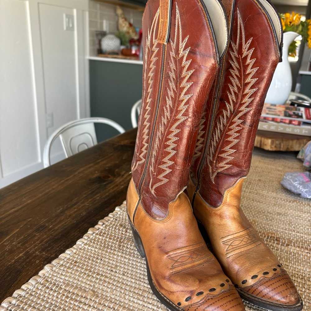 Texas All American Vintage Cowboy boots - image 1