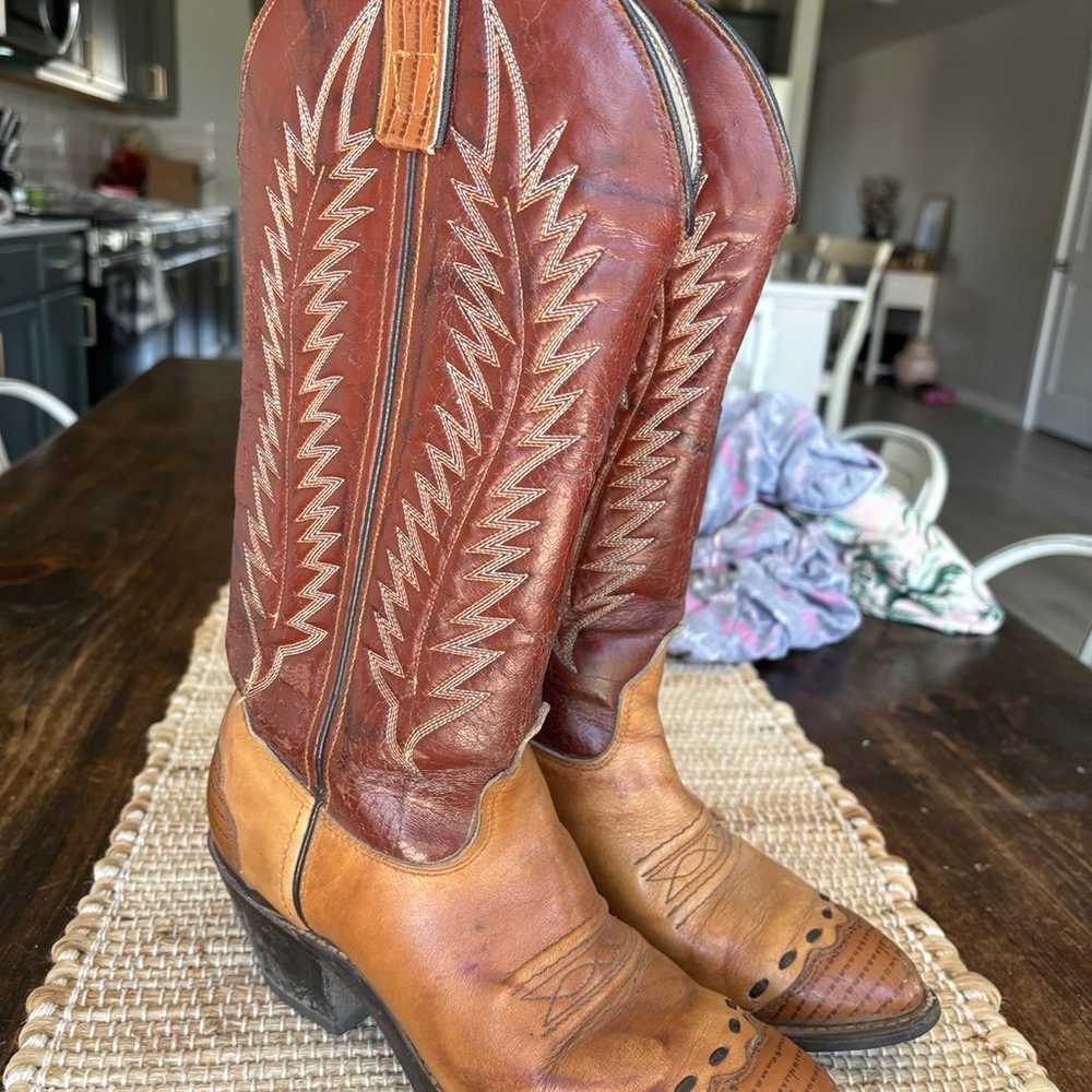 Texas All American Vintage Cowboy boots - image 2