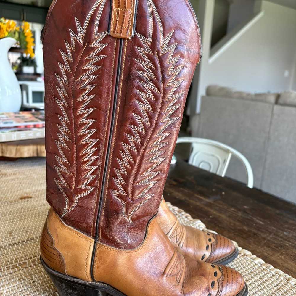 Texas All American Vintage Cowboy boots - image 3