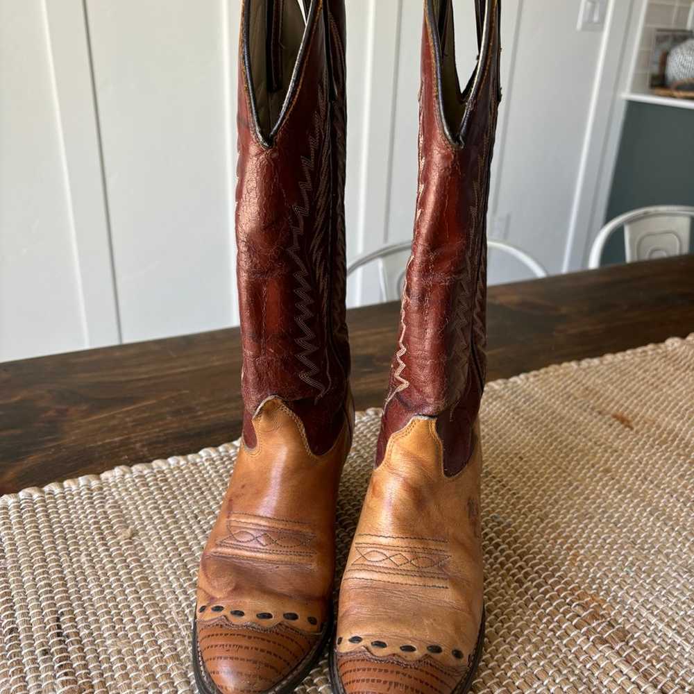 Texas All American Vintage Cowboy boots - image 4