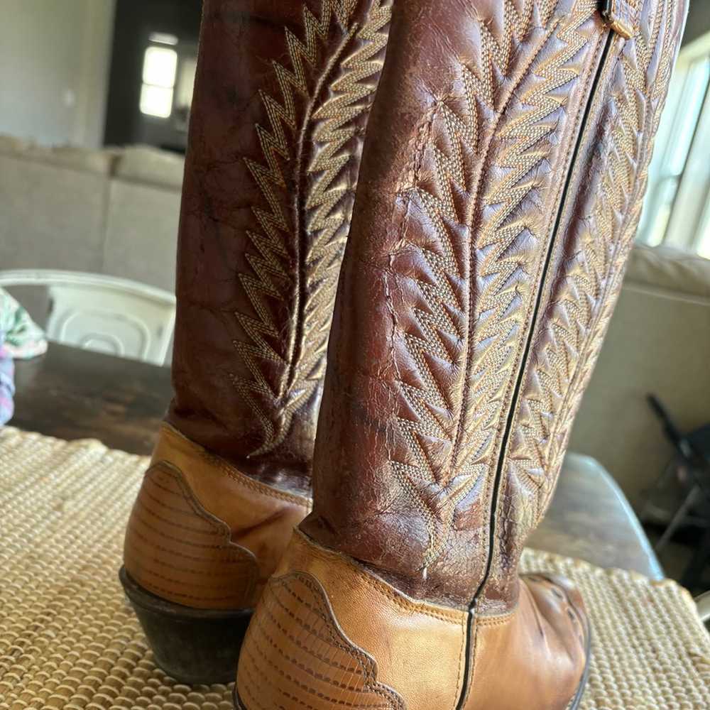 Texas All American Vintage Cowboy boots - image 5