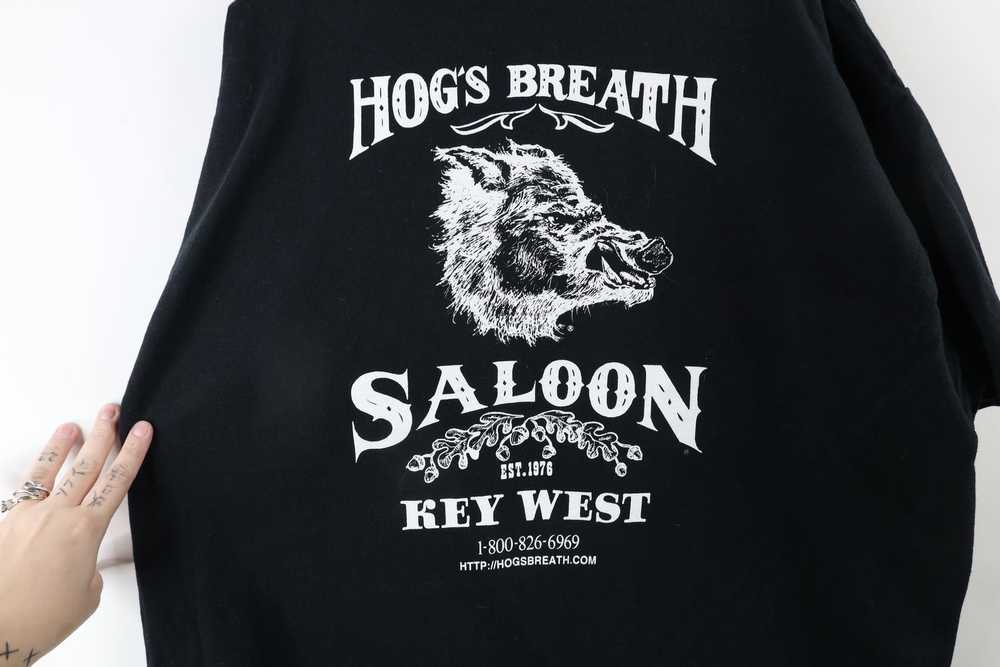 Vintage Vintage Spell Out Hogs Breath Saloon Shor… - image 10