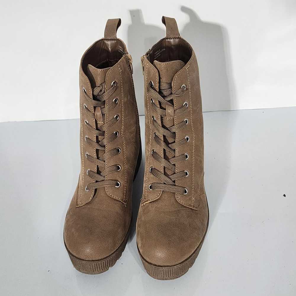 940 Rouge Powerful Boots Womens Platform Combat l… - image 2