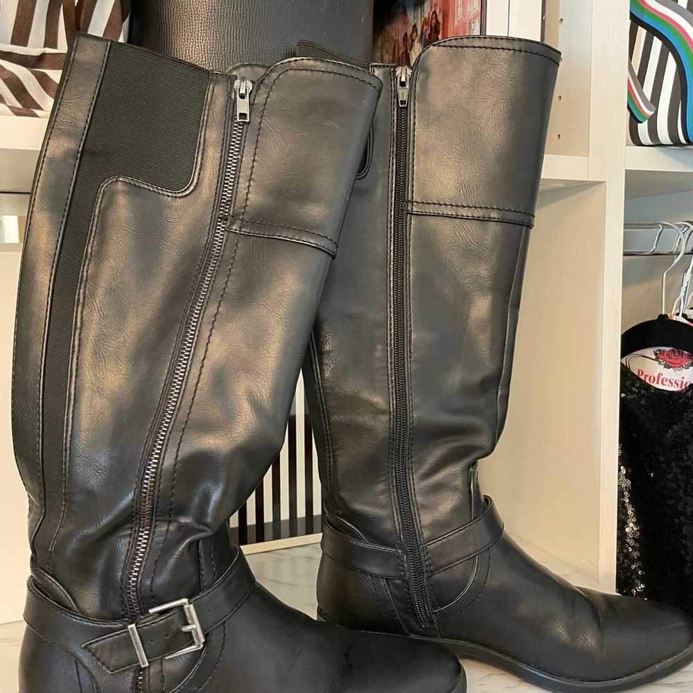 Lane Bryant Black Boots 7.5 - image 1