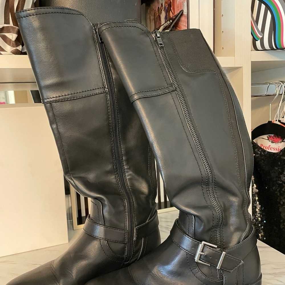 Lane Bryant Black Boots 7.5 - image 2