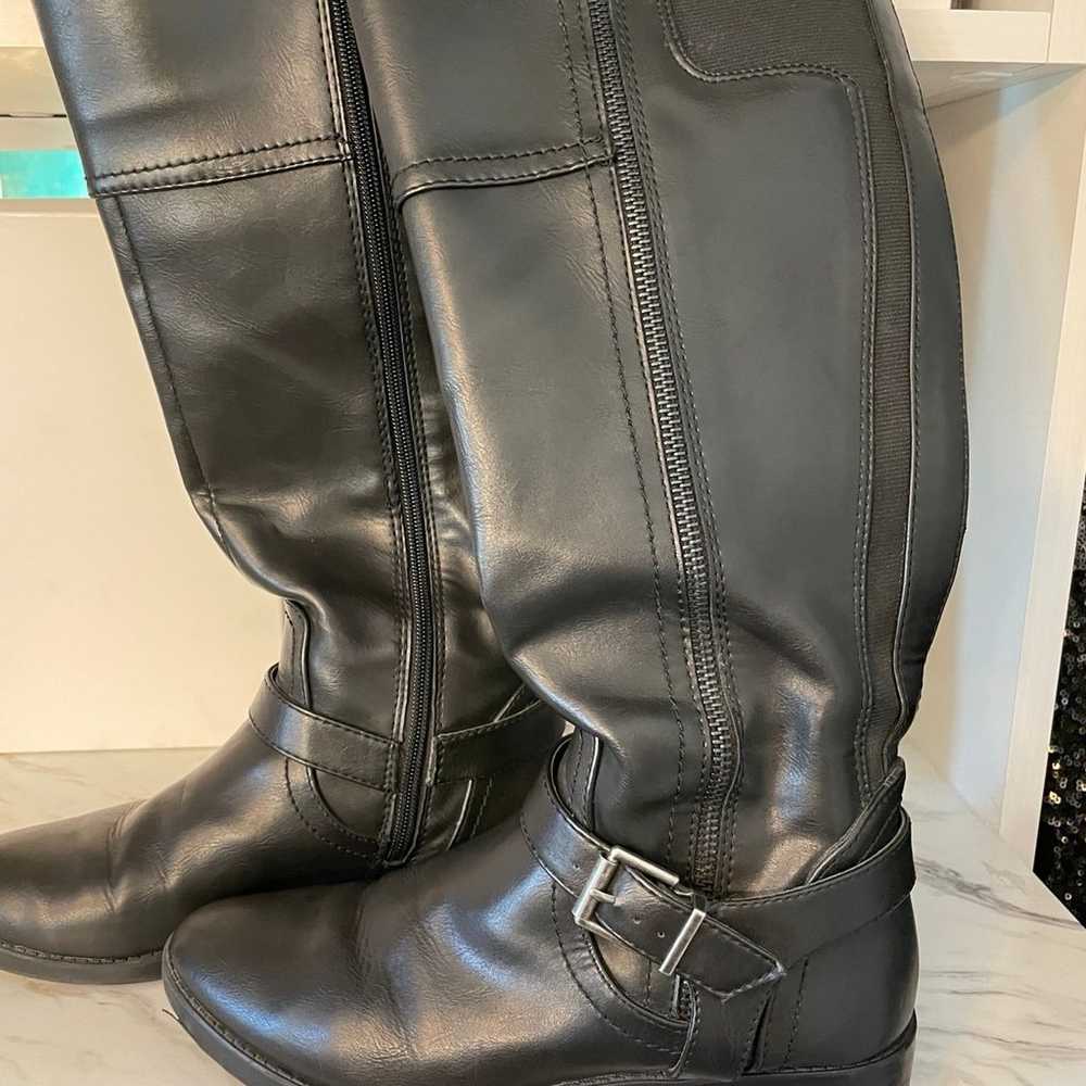 Lane Bryant Black Boots 7.5 - image 3