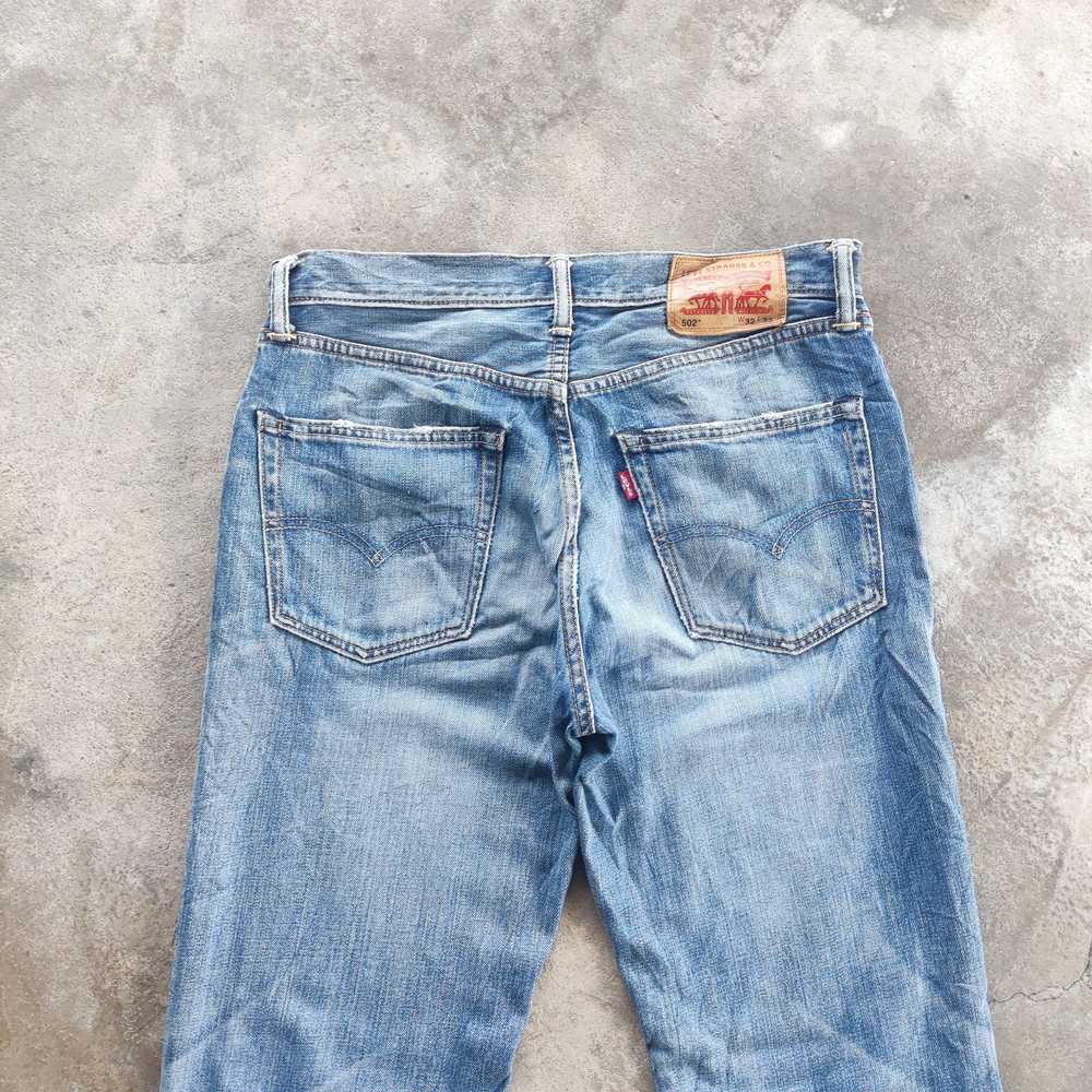 Jean × Levi's × Streetwear Vintage Levi's 505 Bra… - image 10