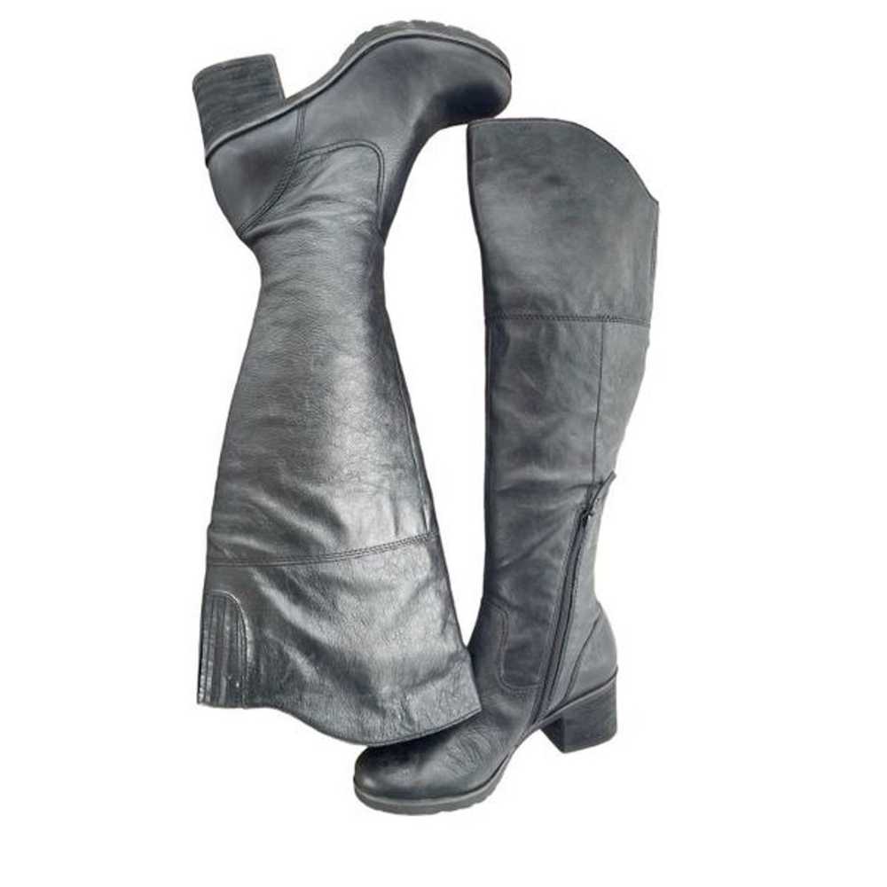 Naya Leather Minerve Wide Calf Knee Boots Size 8.5 - image 3