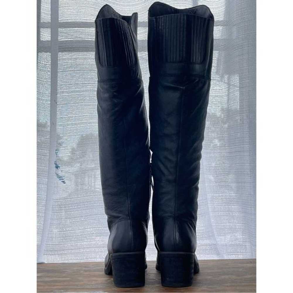 Naya Leather Minerve Wide Calf Knee Boots Size 8.5 - image 6