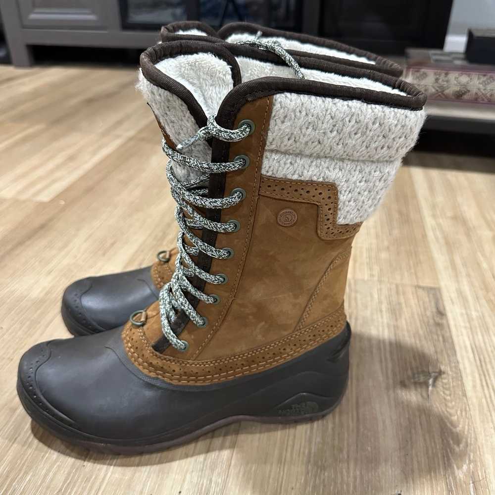 The north face shellista mid boots perfect  condi… - image 3