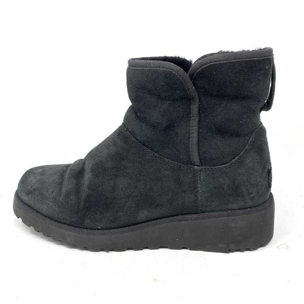 UGG Kristin Wedge Boot Women's Size 6.5 Black Sue… - image 1