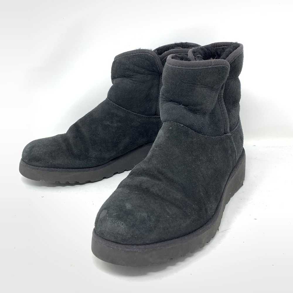 UGG Kristin Wedge Boot Women's Size 6.5 Black Sue… - image 2