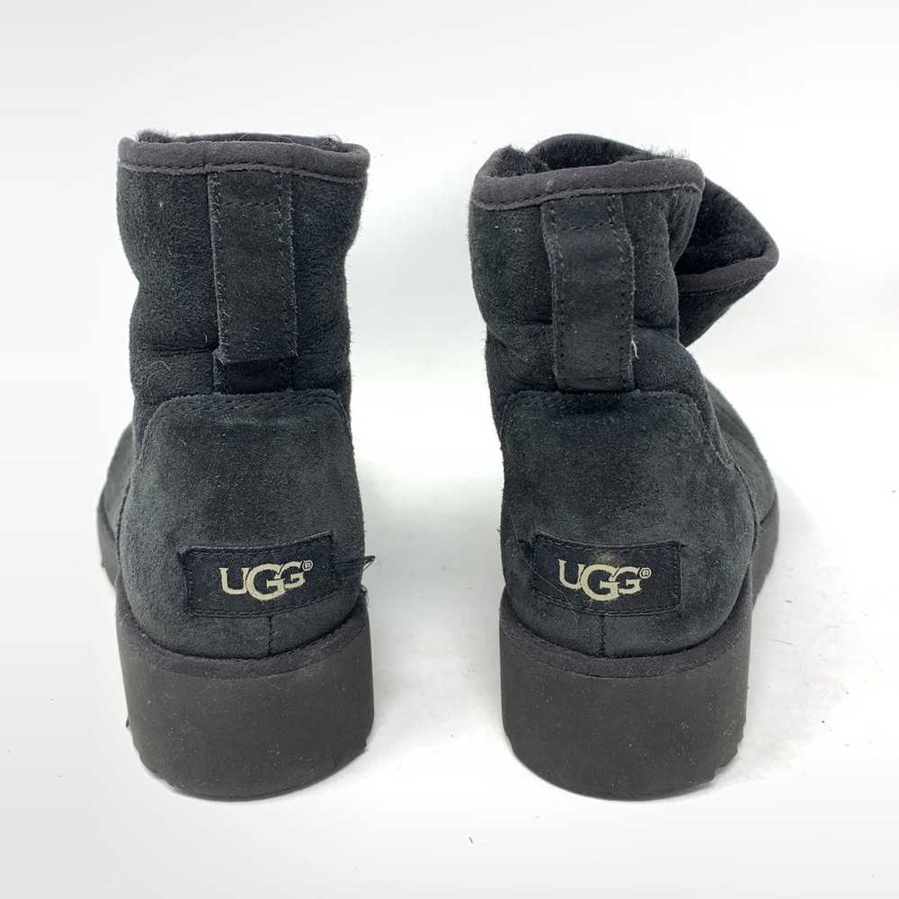 UGG Kristin Wedge Boot Women's Size 6.5 Black Sue… - image 4